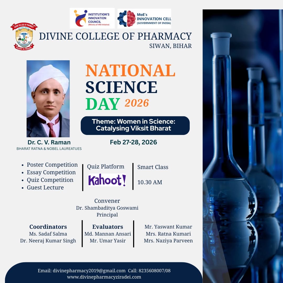 NATIONAL SCIENCE DAY, THEME: WOMEN IN SCIENCE: CATALYSING VIKIST BHARAT 2026